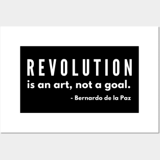 REVOLUTION is an art, not a goal. Posters and Art